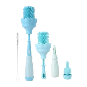 baby bottle brush 3 in 1 cleaning set