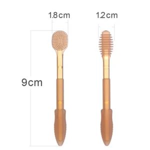 baby silicone soft toothbrush set