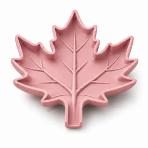 maple leaf silicone soap dish