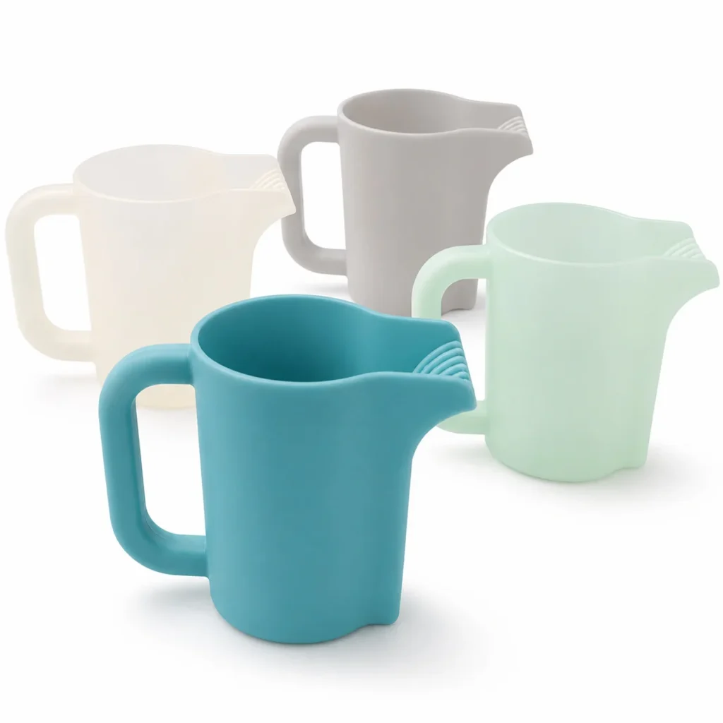 silicone shampoo rinse cup