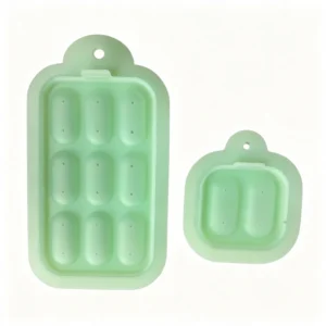 silicone ice tray white