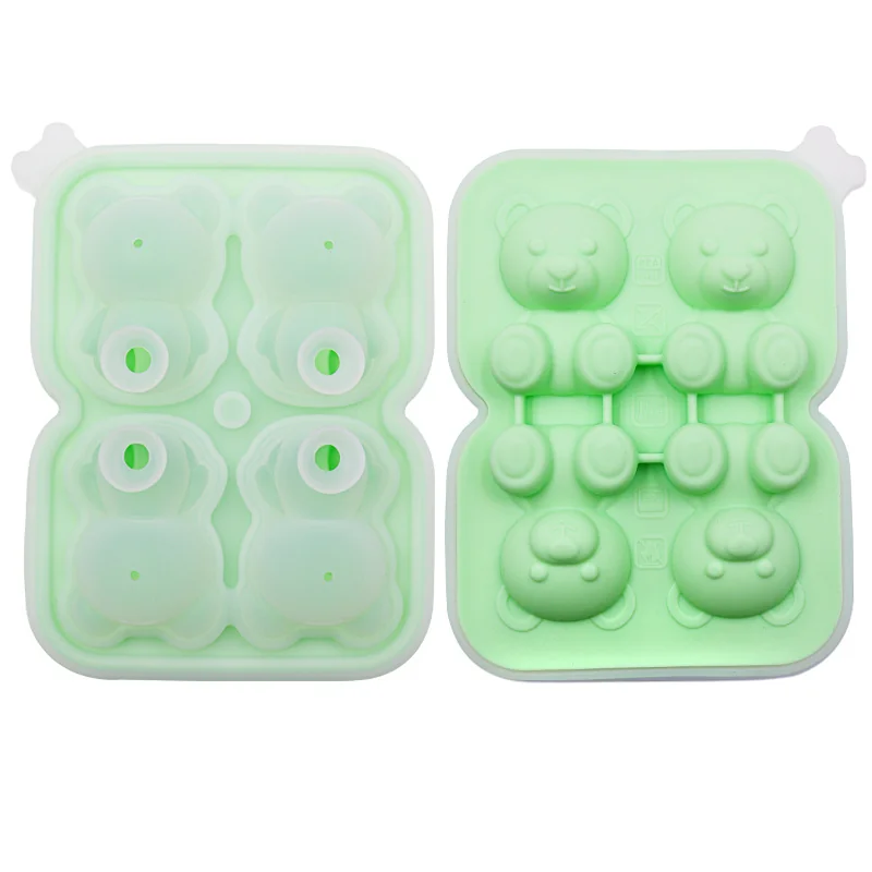 Bear Ice Cube Mold Silicone