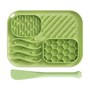 Silicone Pet Lick Mat Slow Feeder Anti-Spill